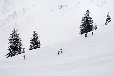 photo montagne alpes belledonne randonnée raquettes ski rando