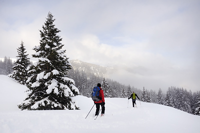 photo montagne alpes belledonne randonnée raquettes ski rando