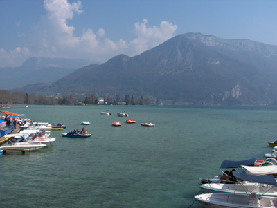 photo rives lac Annecy