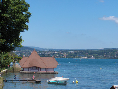 photo rives lac Annecy