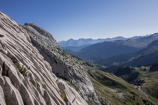 photo montagne alpes escalade grande voie aravis pic jallouvre arete bouquetins