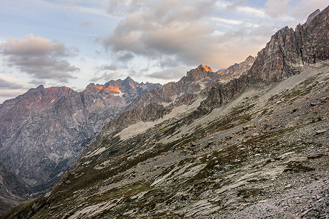 photo montagne alpes alpinisme escalade ecrins olan pointe du vallonnet arête des murois