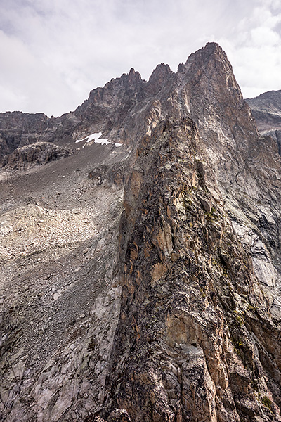 photo montagne alpes alpinisme escalade ecrins olan pointe du vallonnet arête des murois