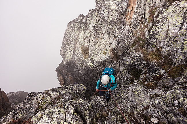 photo montagne alpes alpinisme escalade ecrins olan pointe du vallonnet arête des murois