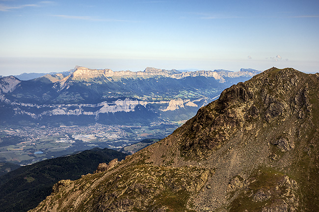 photo montagne alpes escalade grande voie alpinisme belledonne aretes dents du loup