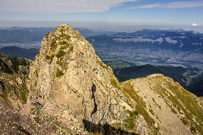 photo montagne alpes escalade grande voie alpinisme belledonne aretes dents du loup