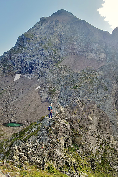 photo montagne alpes escalade grande voie alpinisme belledonne aretes dents du loup