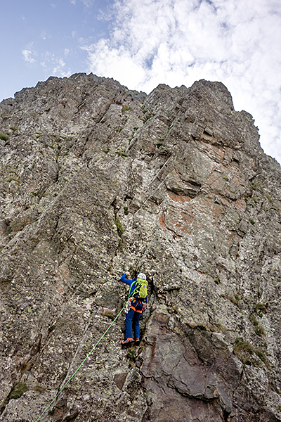 photo montagne alpes escalade grande voie alpinisme belledonne aretes dents du loup