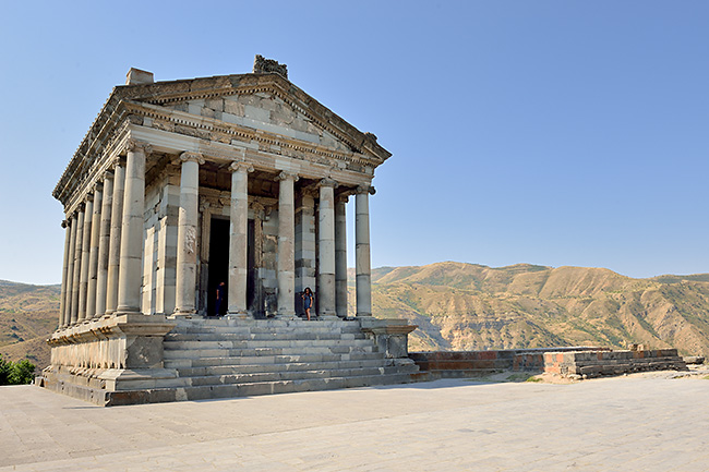 photo voyage asie centrale europe caucase armenie temple garni