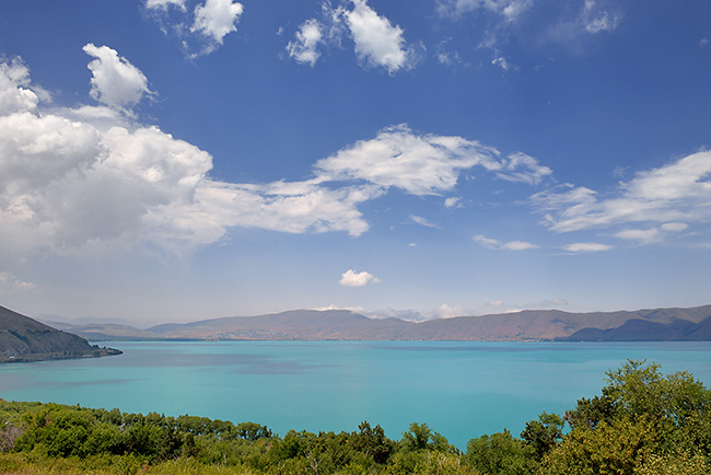 photo voyage asie centrale europe caucase armenie lac Sevan