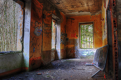 photo urbex bains de la caille