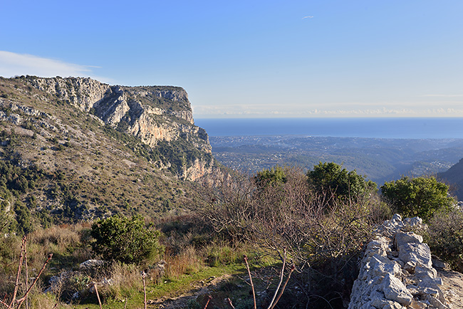 photo montagne alpes randonnée rando var prealpes d'azur baou gaude saint jeannet