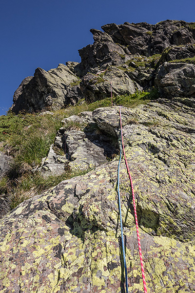 photo montagne alpes escalade vanoise alpes grées tarentaise barre des colombettes revers coup droit