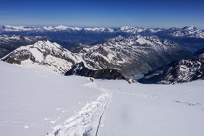 photo montagne alpes alpinisme suisse valais zinal tracuit bishorn