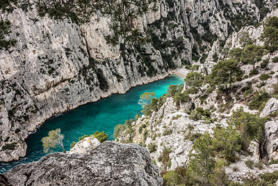 photo calanques marseille cassis port miou en vau