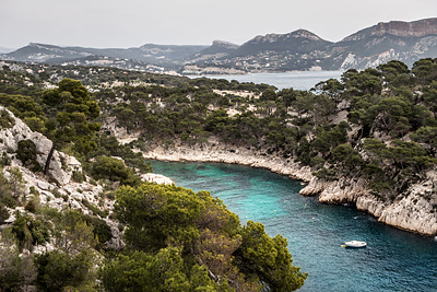 photo calanques marseille cassis port miou en vau