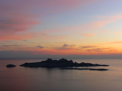 photo montagne randonnée calanques