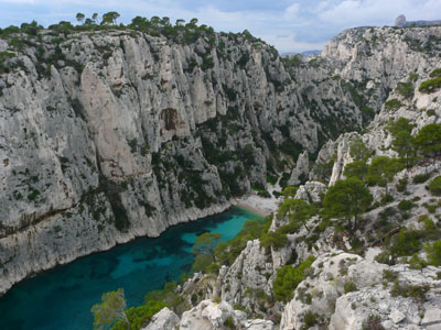 photo montagne randonnée calanques