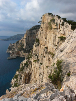 photo montagne randonnée calanques