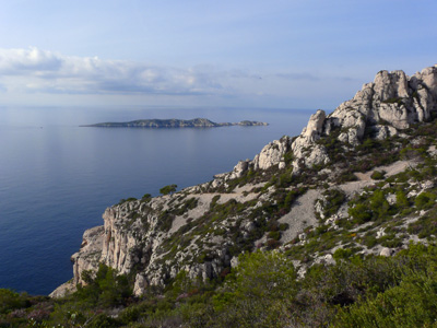 photo montagne randonnée calanques