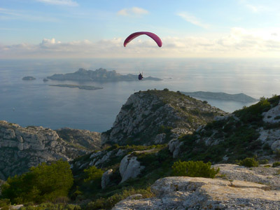 photo montagne randonnée calanques