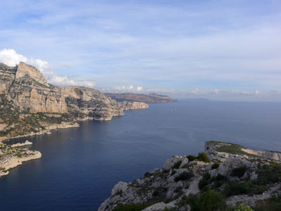 photo montagne randonnée calanques