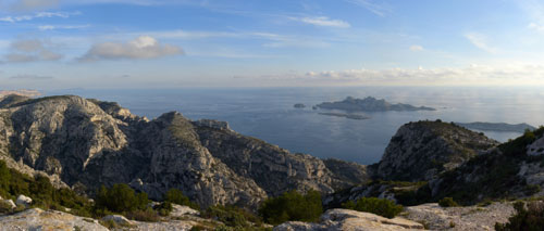 photo montagne randonnée calanques