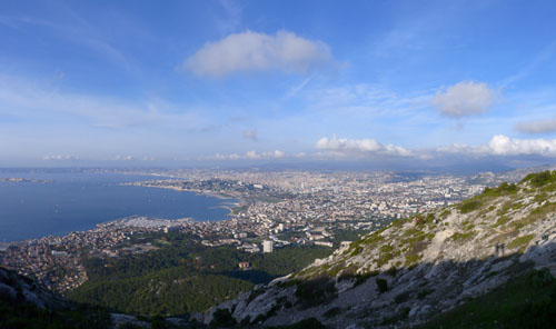photo montagne randonnée calanques