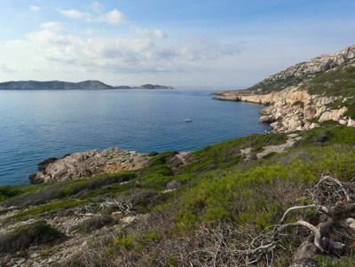 photo montagne randonnée calanques