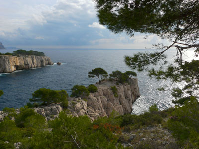 photo montagne randonnée calanques