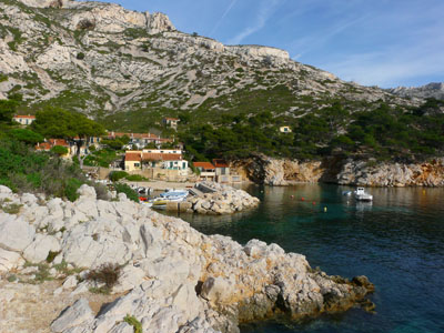 photo montagne randonnée calanques