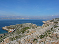 photo montagne randonnée calanques