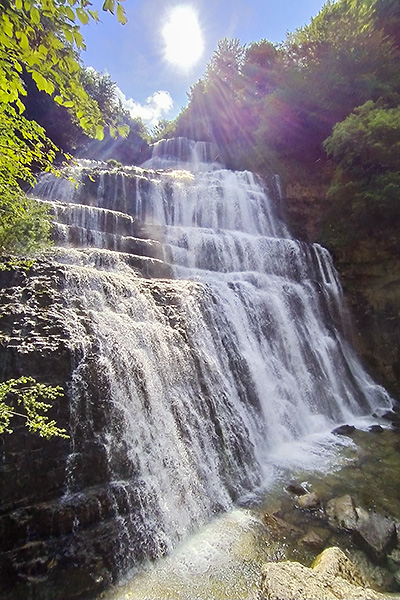 photo montagne jura randonnée rando cascades hérisson