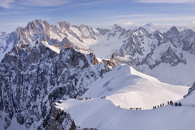 photo montagne alpes randonnée haute savoie chamonix mont blanc aiguille du midi