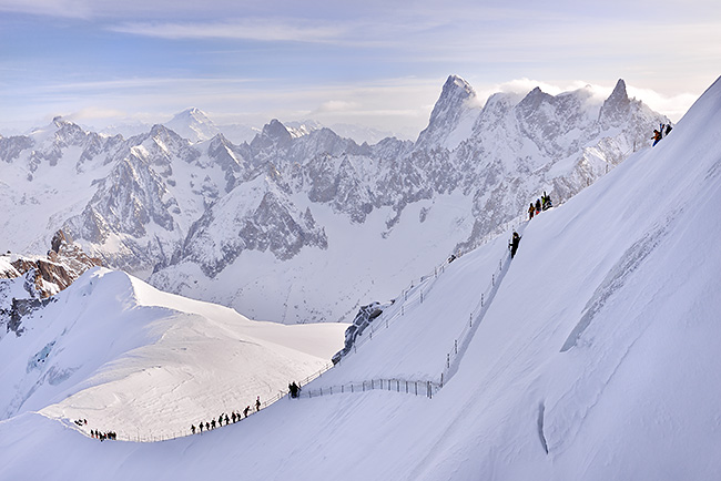 photo montagne alpes randonnée haute savoie chamonix mont blanc aiguille du midi