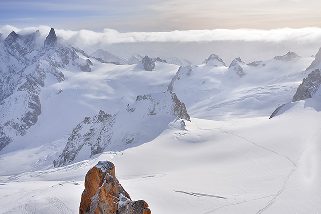 photo montagne alpes randonnée haute savoie chamonix mont blanc aiguille du midi