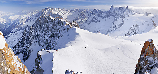 photo montagne alpes randonnée haute savoie chamonix mont blanc aiguille du midi
