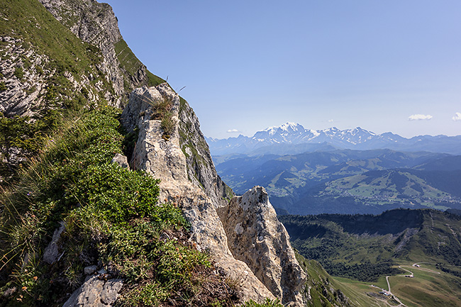 photo montagne alpes randonnée rando savoie bornes aravis ugine albertville col arpettaz mont charvin via ferrata