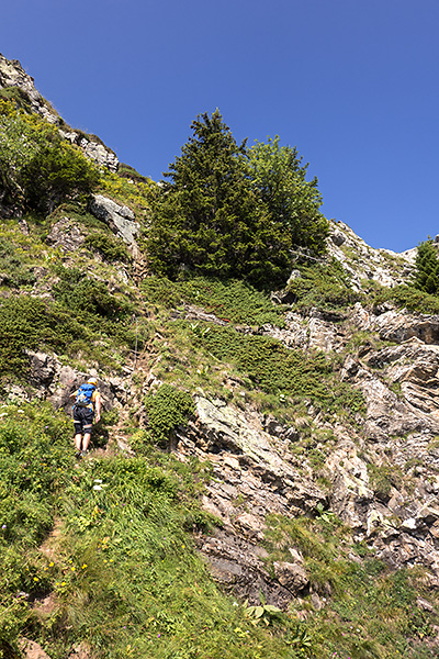 photo montagne alpes randonnée rando savoie bornes aravis ugine albertville col arpettaz mont charvin via ferrata