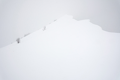 photo montagne alpes bauges randonnée raquettes col arclusaz