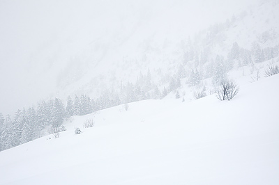 photo montagne alpes bauges randonnée raquettes col arclusaz