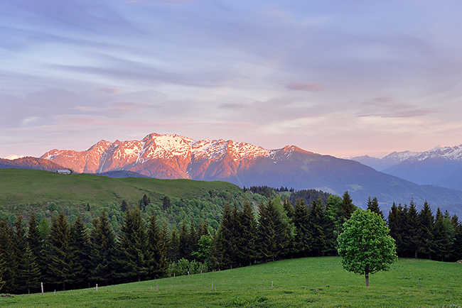 photo montagne alpes randonnée rando savoie aravis albertville ugine col arpettaz