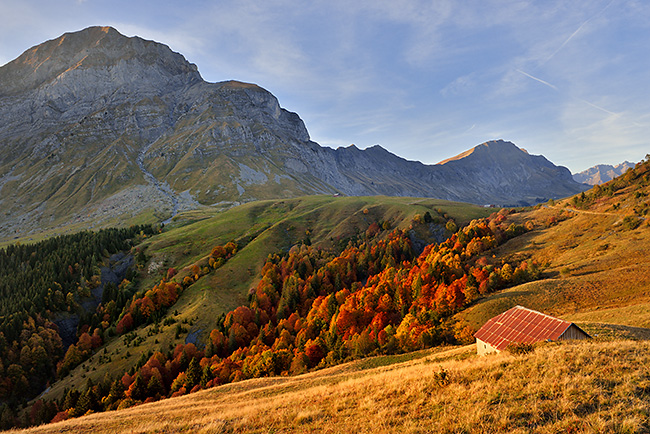 photo montagne alpes randonnée rando savoie aravis albertville ugine col arpettaz