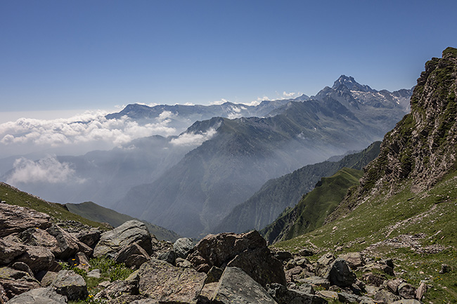 photo montagne alpes randonnee rando queyras col bouchet col malaure