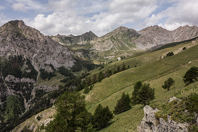 photo montagne alpes randonnee rando queyras col furfande granges chalets