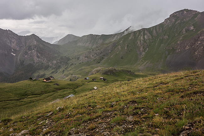 photo montagne alpes randonnee rando queyras col furfande granges chalets