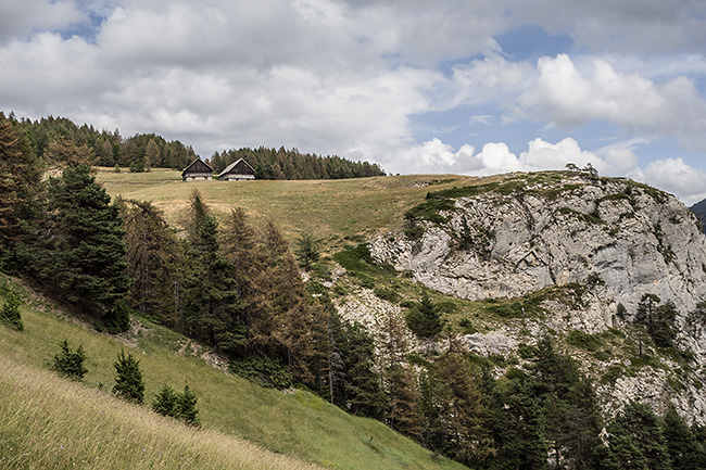 photo montagne alpes randonnee rando queyras col furfande granges chalets