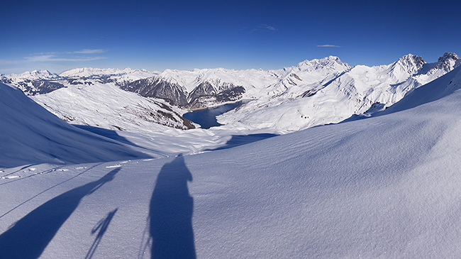 photo montagne alpes randonnée rando ski savoie beaufortain beaufort arêches saint guérin col pointe couvercle