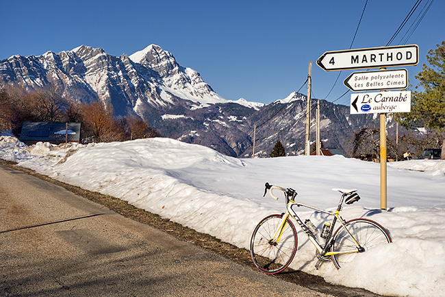 photo montagne alpes savoie bauges velo albertville ugine col vorger