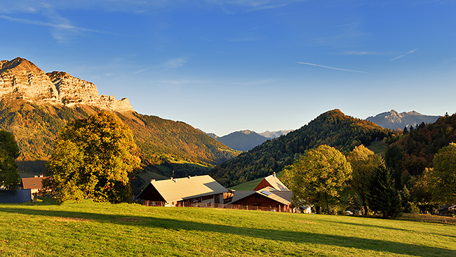 photo montagne alpes randonnée rando savoie aravis annecy col forclaz